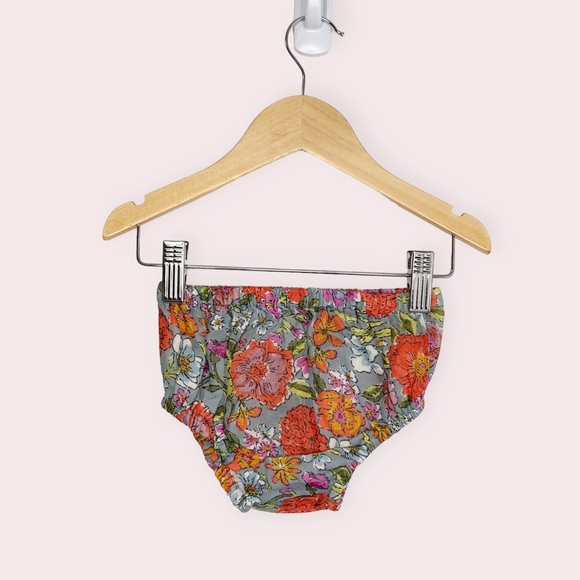 NWT Mimi & Maggie dress Charlotte multi floral w/ bloomers size 12 month - Picture 6 of 12